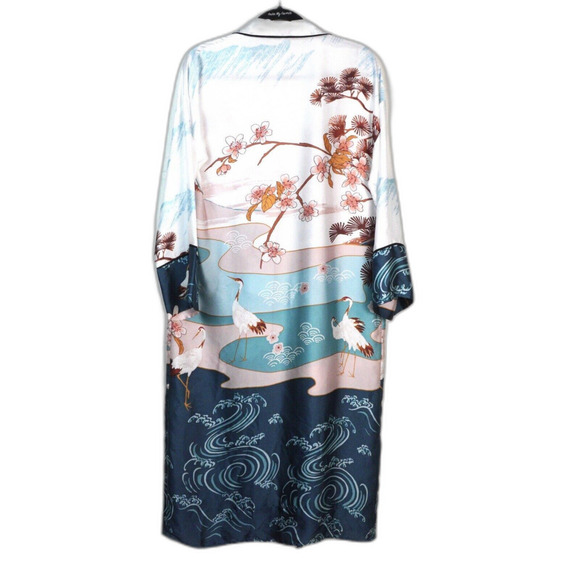 Vintage Y2K F21 Contemporary Kimono OS‎ GUC Summer Beach Vacation - Picture 2 of 8